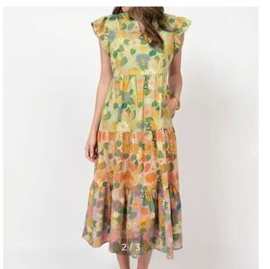 Uncle Frank Floral Midi Dress